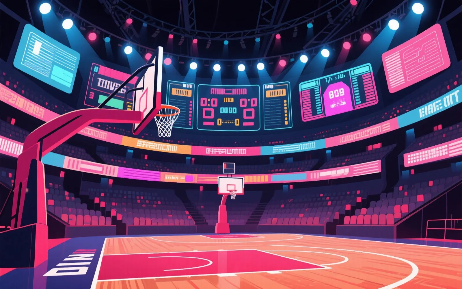 NBA直播赛事氛围图