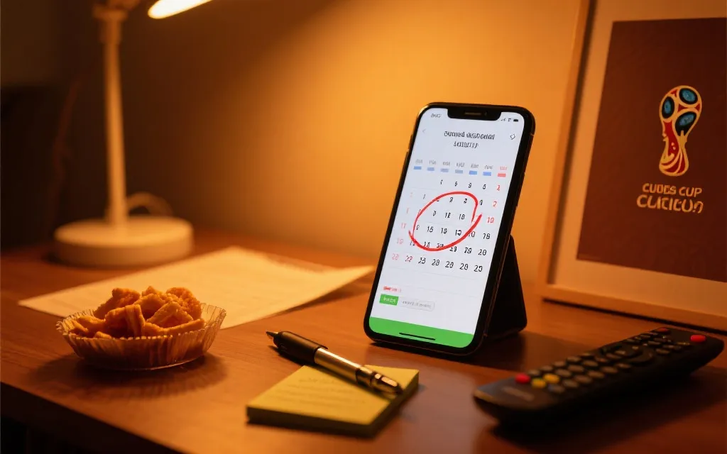 2026世界杯决赛赛程表：用一张时间表，把四年一次的热爱过成一段记忆